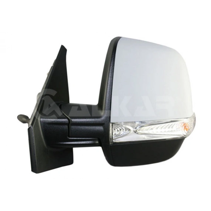 DIS DIKIZ AYNASI SOL MEKANIK SINYALLI ASTARLI CIFT CAMLI FIAT DOBLO CARGO 2010- / OPEL COMBO D 2012- (A1)