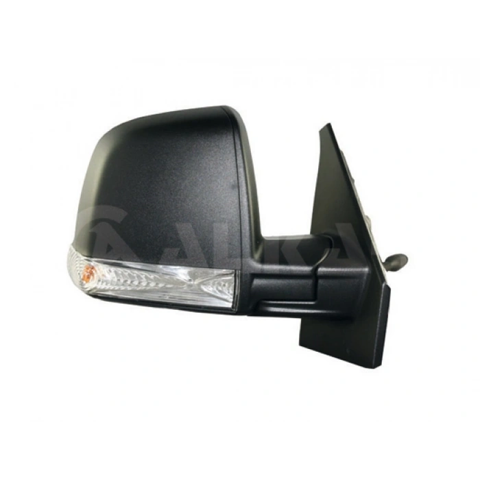 DIS DIKIZ AYNASI SAG MEKANIK SINYALLI TEK CAMLI FIAT DOBLO 2010- / OPEL COMBO D 2012- (A1)