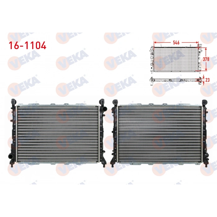 SU RADYATORU MEKANIK ALFA ROMEO 145 (930) 1.4 M-T AC +/- 1994-2001