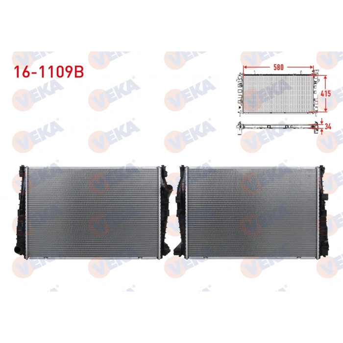 SU RADYATORU BRAZING ALFA ROMEO 159 (939) 1.9 JTDM A-T/M-T AC+/- 2006-2011