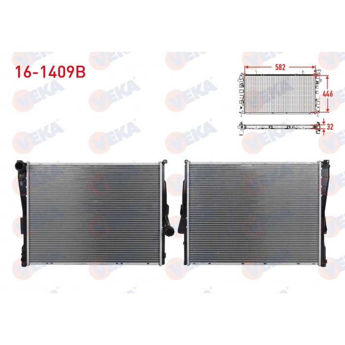 SU RADYATORU BRAZING BMW 3 SERISI (E46) 316 Ci A-T/M-T AC+/- 1998-2005