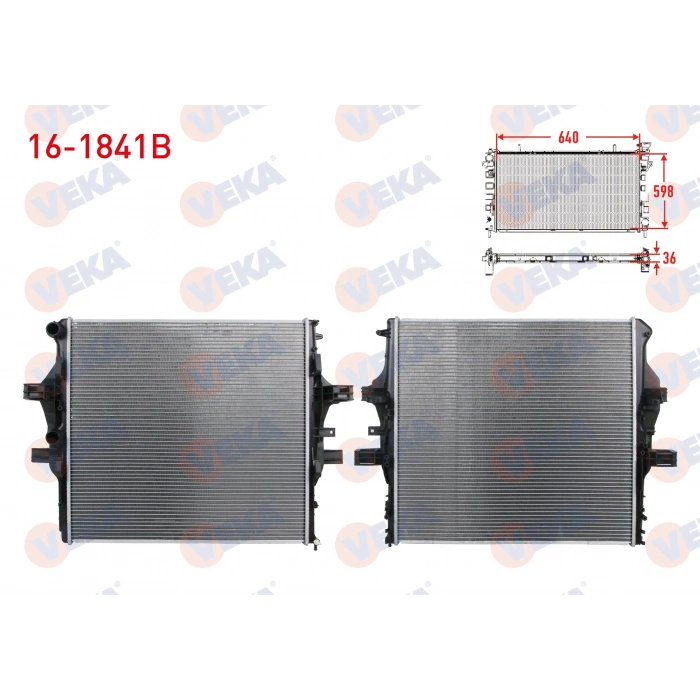 SU RADYATORU BRAZING IVECO DAILY V 3.0 D M-T AC+/- 2011-2014