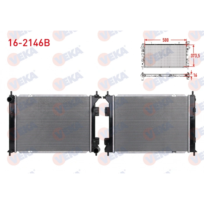 SU RADYATORU BRAZING HYUNDAI IX20 (JC) 1.4i M-T AC+/- 2010-