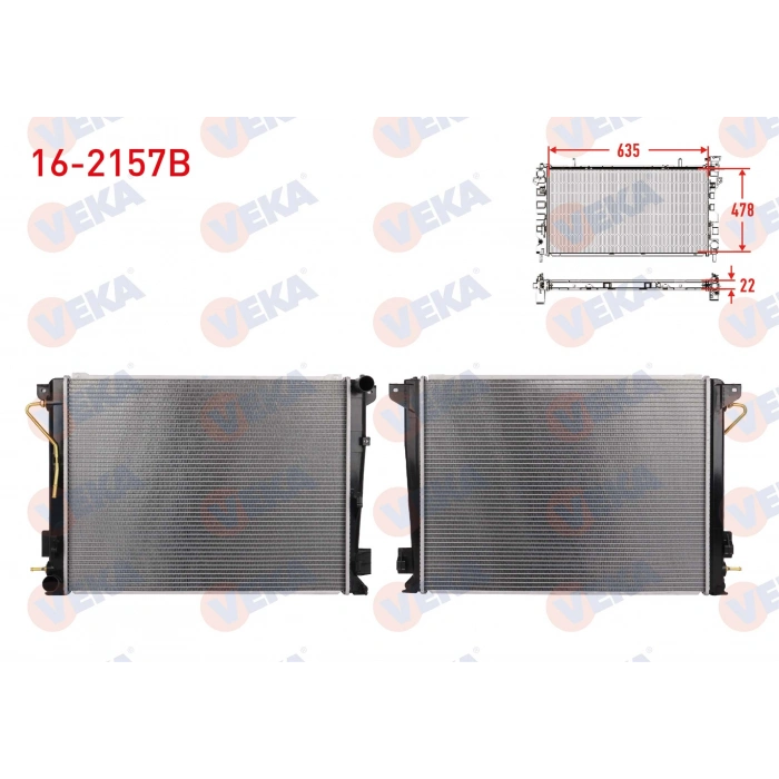 SU RADYATORU BRAZING HYUNDAI SONATA V 2.0 CRDI A-T AC+/- 2005-2010