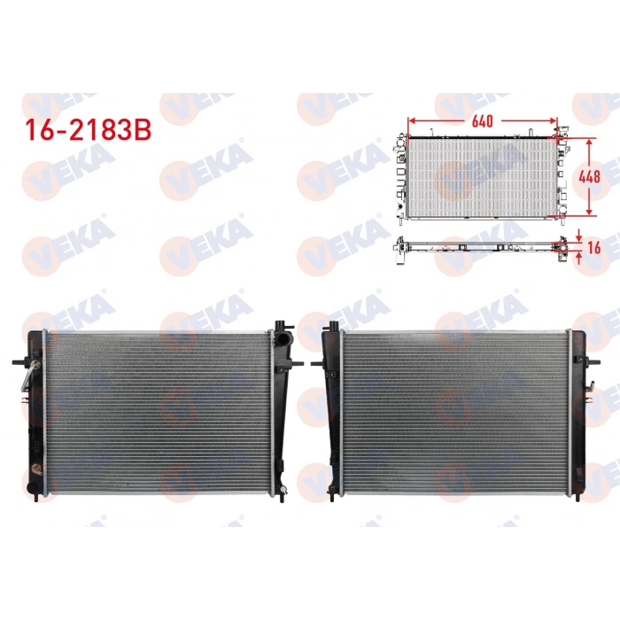 SU RADYATORU BRAZING HYUNDAI TUCSON / KIA SPORTAGE / 2.0 CRDI 2004-