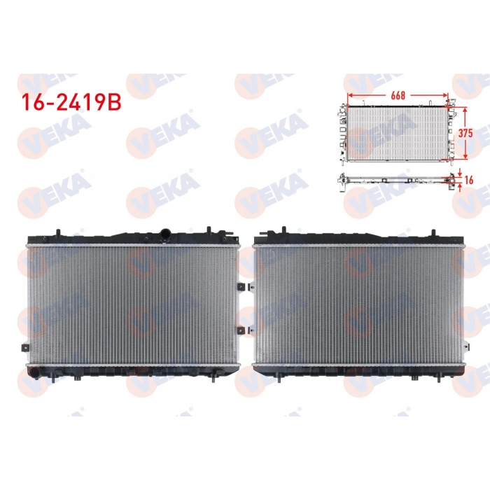 SU RADYATORU BRAZING KIA CERATO (LD) 1.5 CRDI M-T AC+/- 2004-2012