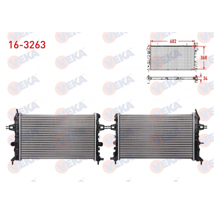 SU RADYATORU MEKANIK OPEL ASTRA G (F69) 1.6 16v TWINPORT M-T AC+/- 2005-2009
