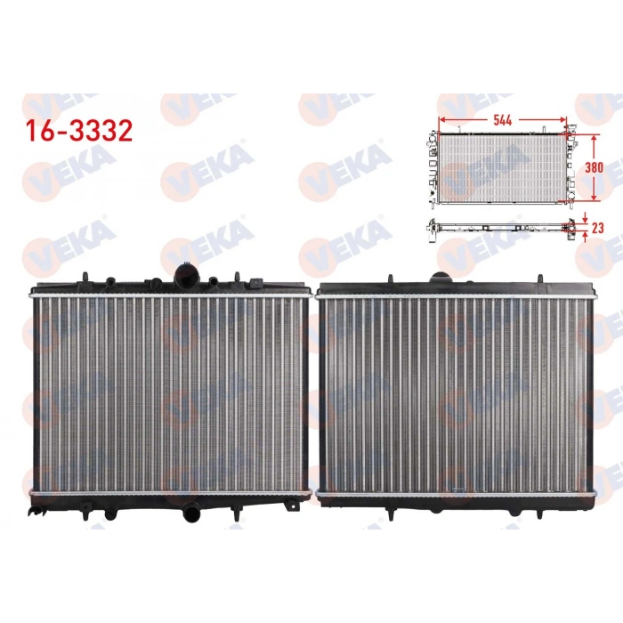 SU RADYATORU MEKANIK PEUGEOT 406 (8B) 2.0 HDI A-T AC+/- 1995-2004