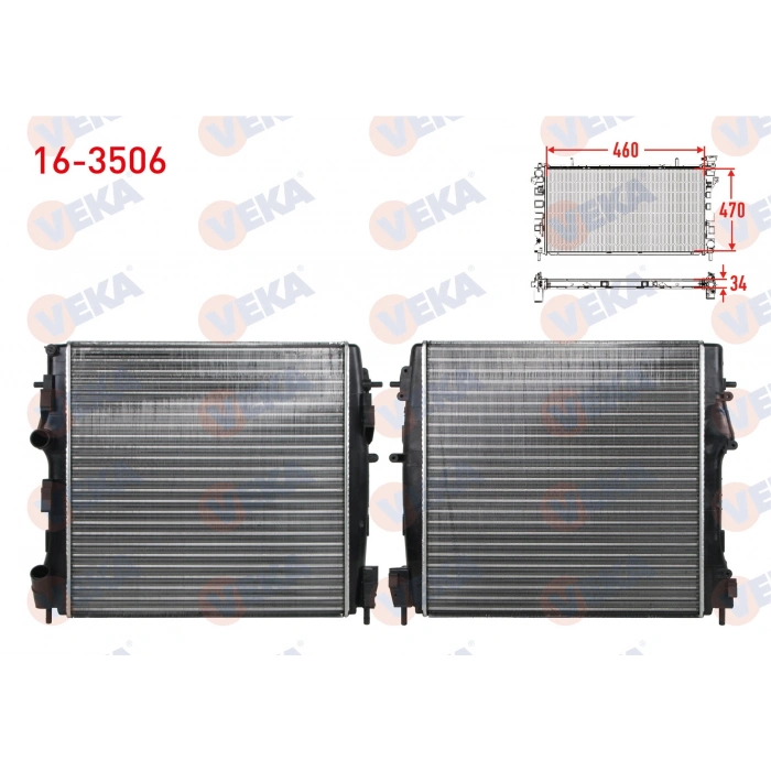 SU RADYATORU MEKANIK RENAULT KANGOO (KC0/1) 1.5 DCI M-T AC+ 1998-2008