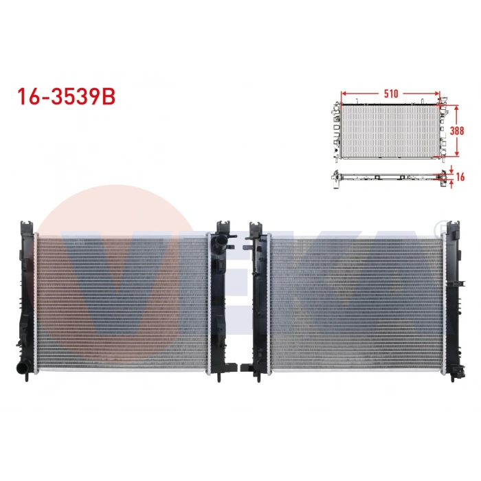 SU RADYATORU BRAZING CLIO IV 1.5 DCI MT SYMBOL III 1.5 DCI 12- CAPTUR 1.5 DCI 18- / DUSTER 1.5 DCI 19- SANDERO II 1.2,1.5 DCI 12- LODGY 1.5 DCI DOKKER 1.5 DCI 12- LOGAN I STEPWAY 08-15 1.5 DCI