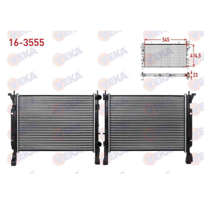 SU RADYATORU MEKANIK RENAULT KANGOO (KW0/1) 1.5 DCI M-T AC- 2008-