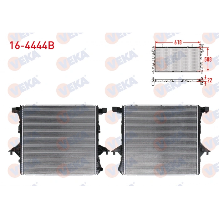 SU RADYATORU BRAZING VOLKSWAGEN AMAROK 2.0 TDI M-T AC+/- 2010-