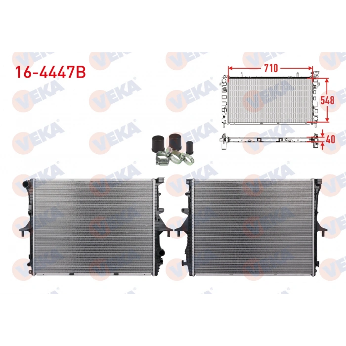 SU RADYATORU BRAZING AUDI Q7 (4LB) 3.0 TDI 2007-2015-/ PORSCHE CAYENNE (9PA) 3.0 TDI- 3.2- 3.6- 4.5- 4.8 2003-2010/ VOLKSWAGEN TOUAREG (7LA) 2.5 R5 TDI- 3.0 V6 TDI- 3.2 V6- 5.0 V10 TDI A-T 2002-2010