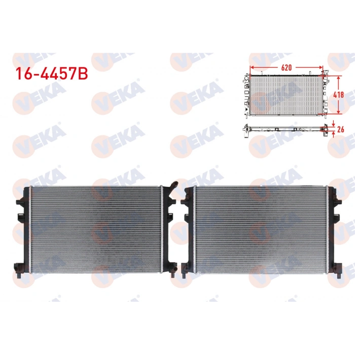 EK SU RADYATORU BRAZING GOLF VIII 1.5 eTSI 19- /PASSAT 1.4 TSI- 1.6 TDI- 2.0 TDI 14- /TIGUAN 1.4TSI- 1.5 TSI- 1.6 TDI 2.0 TDI 16- /LEON 1.0 TSI- 1.4 TSI- 1.5 eTSI 13-23 /A3 1.5 TFSI- 35 TFSI 13-23