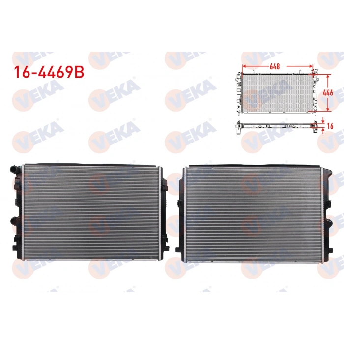 SU RADYATORU BRAZING VW POLO (AW1) 1.0 TSI 18-/ T-CROSS (C11) 1.0 TSI 20-/ SEAT IBIZA V (KJ1) 1.0 TSI 17-/ ARONA (KJ7) 1.0 TSI 17-/ SKODA SCALA (NW1) 1.0 - 1.5 TSI 19-/ KAMIQ (NW4) 1.0 - 1.5 TSI 19-