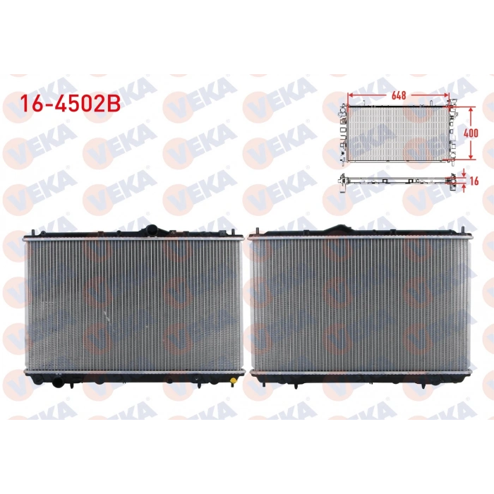SU RADYATORU BRAZING VOLVO S40 1.6I A-T/M-T 1995-2003