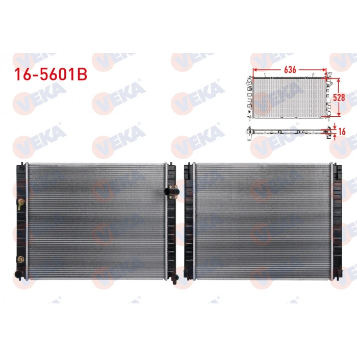SU RADYATORU BRAZING INFINITI EX 3.7 D A-T 2010- / FX 3.5 A-T 2008- / FX 3.7 A-T 2008-