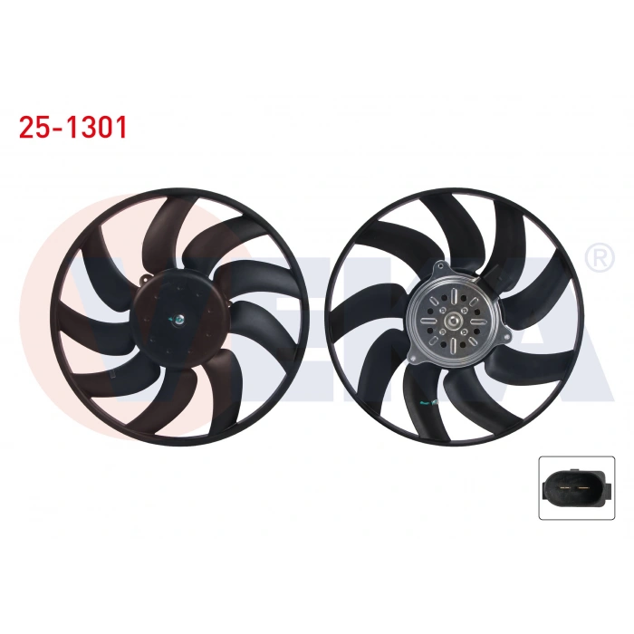 FAN MOTORU KUCUK AUDI A4 B8 (8K2) 1.8 TFSI - 2.0 TDI - 2.0 TFSI 2007-2012 / A5 (8T3) 1.8 TFSI 2007-2017 / A6 C7 (4G2, 4GC) 2.0 TDI 2011-2018 / Q5 (8RB) 2.0 TDI 2010-2017