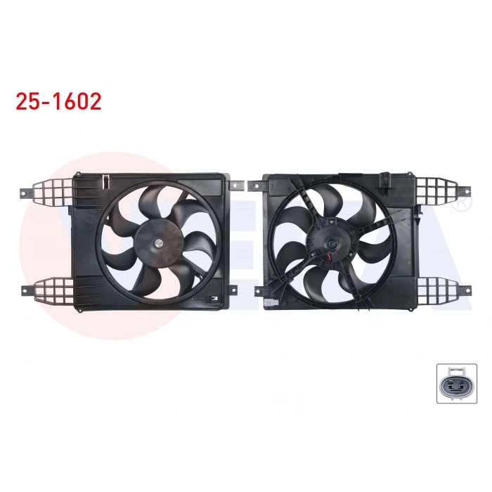 FAN MOTORU (SU+KLIMA) DAVLUMBAZLI CHEVROLET AVEO (T250) 1.4i 2006-2011