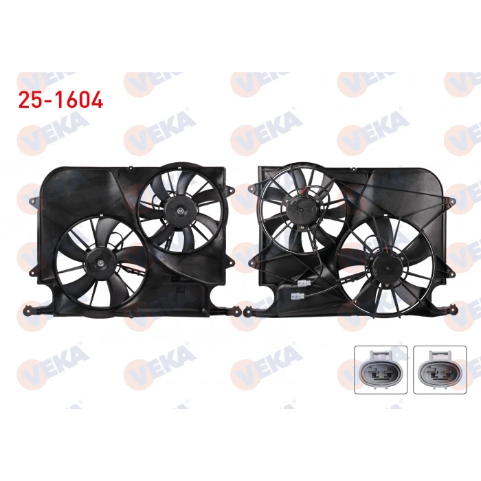 FAN MOTORU (SU+KLIMA) DAVLUMBAZLI CIFTLI CHEVROLET CAPTIVA (C100) 2.0 D 2006-2012