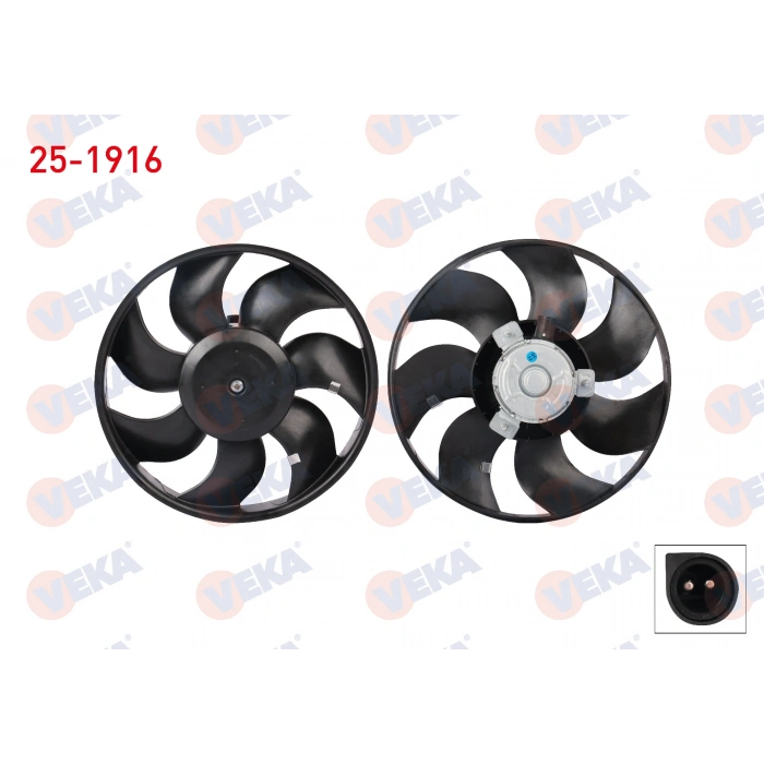 FAN MOTORU (SU+KLIMA) TEKLI FANLI FORD ESCORT 1.3, 1.4, 1.6 AC+ 1990-1995