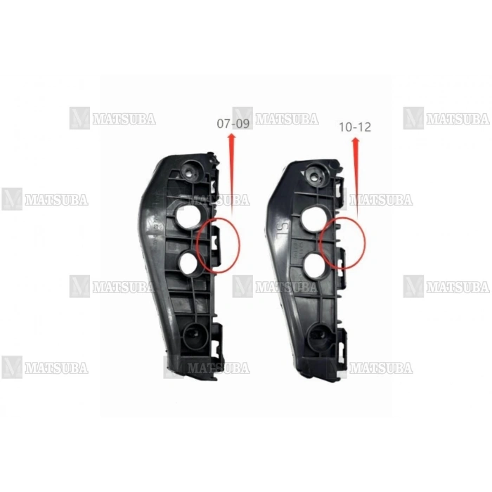 BRAKET TAMPON COROLLA 07-09 ÖN LH