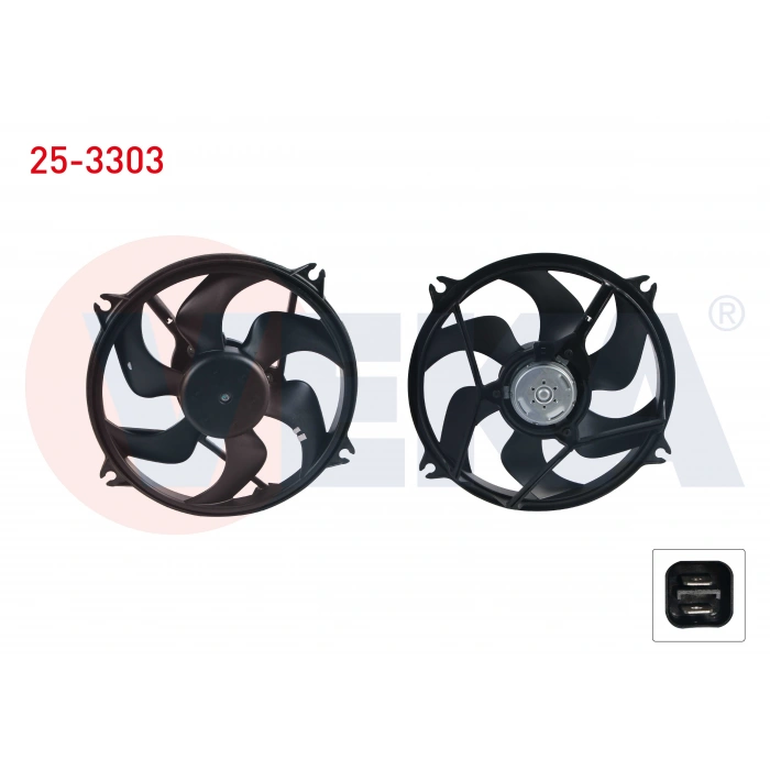 FAN MOTORU (SU+KLIMA) PEUGEOT PARTNER (5,5F) 1.9 D 460 WATT KLIMALI 1996-2008