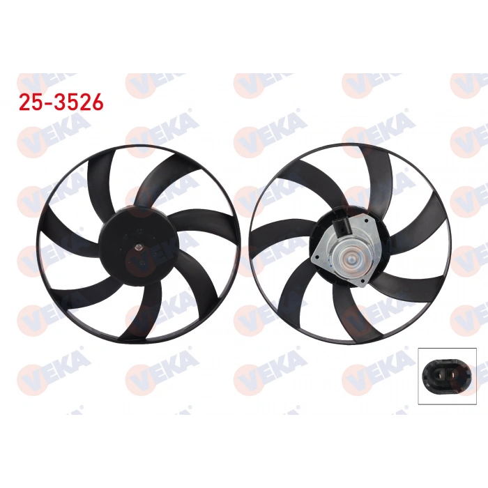 FAN MOTORU RENAULT CLIO III 1.2, 1.4, 1.6, 1.5 DCi / MODUS 1.2 2004-
