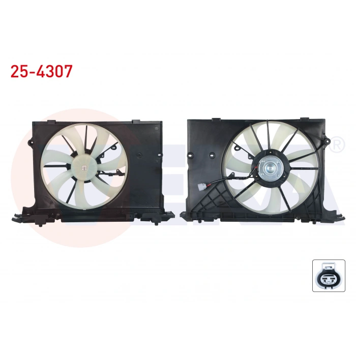 FAN SU COROLLA 1,4 DİZEL 07-18/AURİS 1,4 DİZEL  10-13 (KOMPLE)