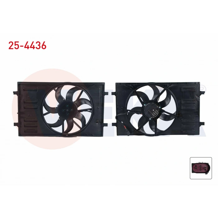 FAN MOTORU SU RADYATORU DAVLUMBAZLI TEKLI FAN VOLKSWAGEN GOLF VII 1.6 TDI CAP 400mm 2012-/A3 1.6 TDI 2012-/LEON 1.6 TDI 2012-/OCTAVIA 1.6 TDI 2012-/PASSAT 2.0 TDI 2014-/T-ROC 1.5 TSI 2017-