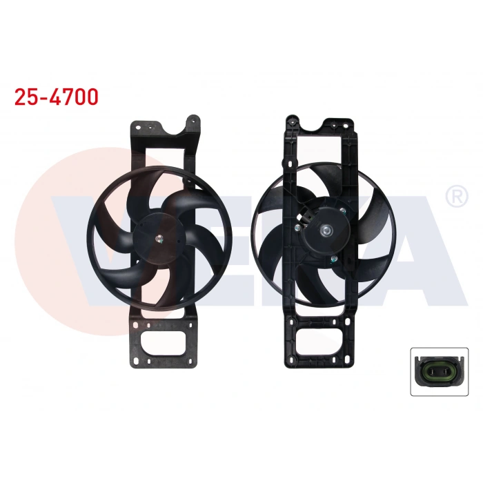 FAN MOTORU DAVLUMBAZLI DACIA LOGAN 1.4 MPI - 1.6 2006-2012 / SOLENZA 1.4 2003-2005