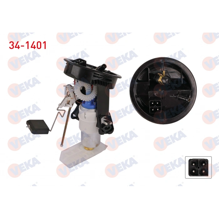 YAKIT DEPO SAMANDIRASI 0.5 BAR MAVI BMW 3 SERISI (E36) 318 i 1990-1998 / (E36) 325 i 1990-1998