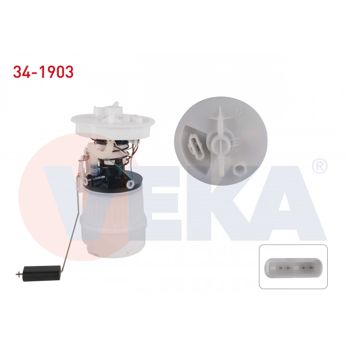 YAKIT DEPO SAMANDIRASI 3 BAR FORD FOCUS II (DA) 1.6i 2004-2011/ 1.4i 2004-2011/ C-MAX I 1.6i 2007-2011/ C-MAX I 1.8i 2007-2011/ C-MAX I 2.0i 2007-2011/ MAZDA 3 (BL) 1.4i 2003-2009 / 1.6 2003-2009