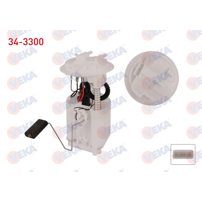 YAKIT DEPO SAMANDIRASI 3 BAR PEUGEOT 206 (2A/C) 1.6i 16v 1998-2006 / 206 (2A/C) 2.0i 1998-2006 / PARTNER (5,5F) 1.4i 1996-2008