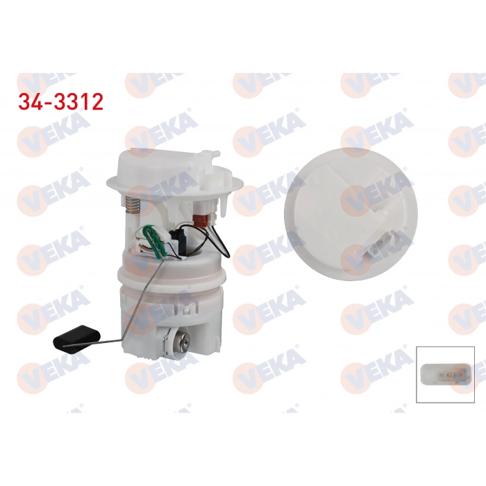 YAKIT DEPO SAMANDIRASI 3 BAR PEUGEOT 206 1.1 - 1.4 - 1.6 - 2.0 1998- / CITROEN BERLINGO 1.4 - 1.6 / XSARA 1.6 - 1.8 - 2.0