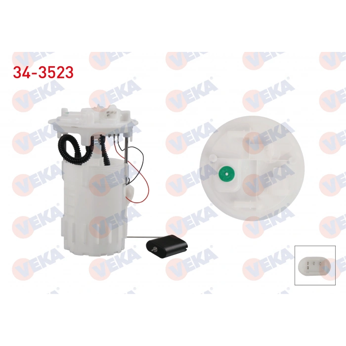 YAKIT DEPO SAMANDIRASI 3 BAR RENAULT TRAFIC II (FL) 1.9 DCI 2001-2014 / TRAFIC II (FL) 2.0 DCI 2001-2014 / OPEL VIVARO (J7) 1.9 CDTI 2002-2014 / VIVARO (J7) 2.0 CDTI 2002-2014