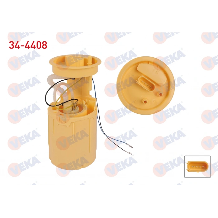 YAKIT DEPO SAMANDIRASI 2 FISLI 0.5 BAR VOLKSWAGEN TRANSPORTER V (7HA,7HH,7EA,7EH) 1.9 TDI 2003-2011 / TRANSPORTER V (7HA,7HH,7EA,7EH) 2.5 TDI 2003-2011