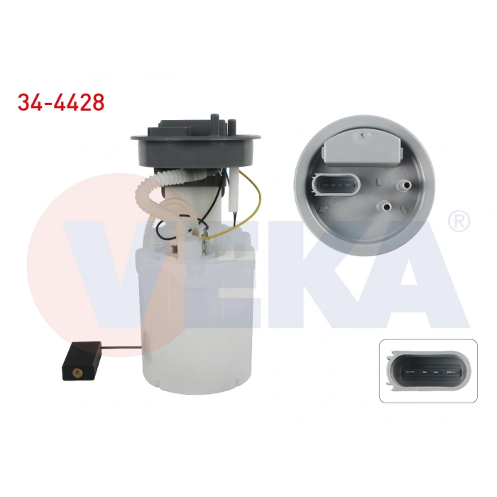 YAKIT DEPO SAMANDIRASI 0.5 BAR VOLKSWAGEN POLO (9N_) 1.4 TDI (AMF-BAY) 2001-2012 / 1.9 TDI (ATD-AXR-BMT) 2001-2012 / SKODA FABIA (6Y2) 1.4 TDI (AMF) 1999-2007