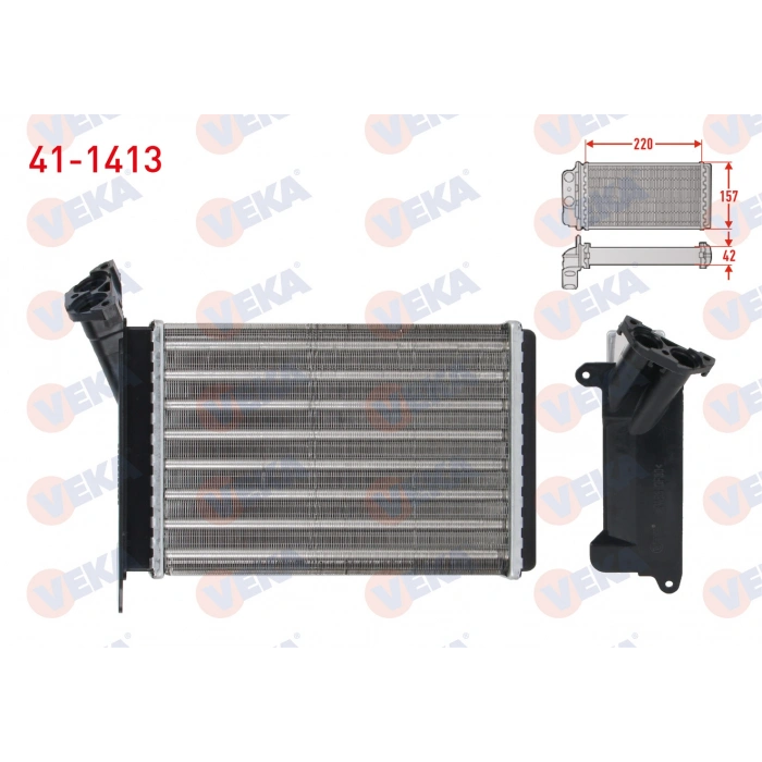 KALORIFER RADYATORU MEKANIK BMW 3 SERISI (E30) 316 i - 318 i - 320 i - 323 i AC+ 1982-1992