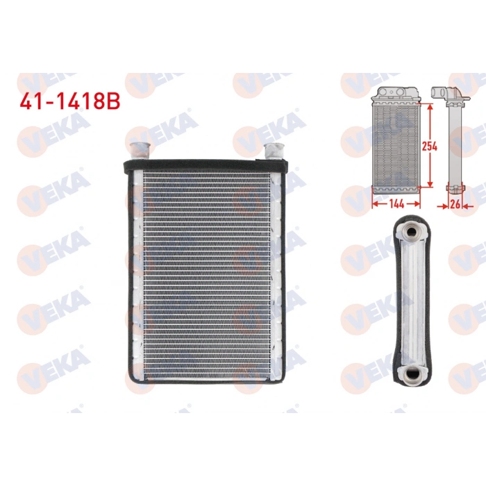 KALORIFER RADYATORU BRAZING BMW 1 SERISI (E87) / 3 SERISI (E90, E92, E93) / X1 (E84)