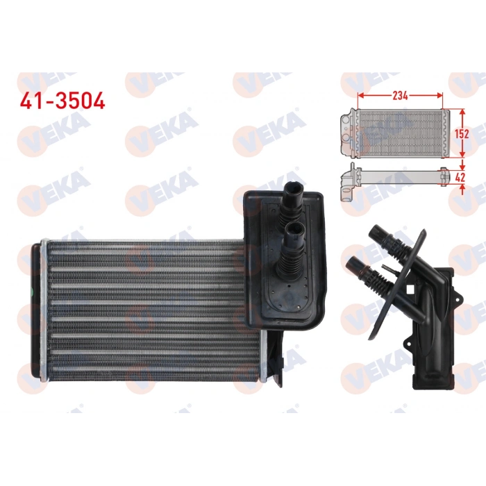 KALORIFER RADYATORU MEKANIK RENAULT KANGOO (KC0/1) 1.5 DCI 1998-2008