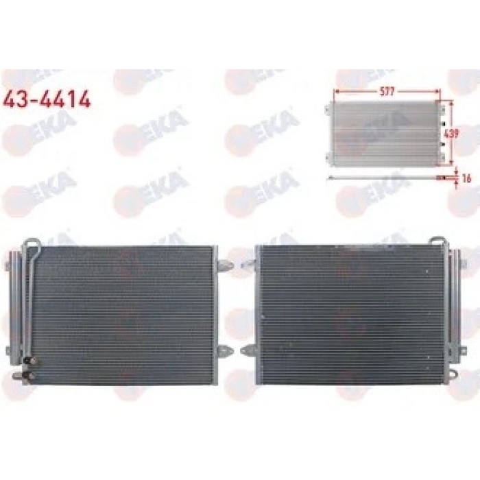 KLIMA RADYATORU PASSAT A-T/M-T 2005-2014 VEKA 43-4414 T1