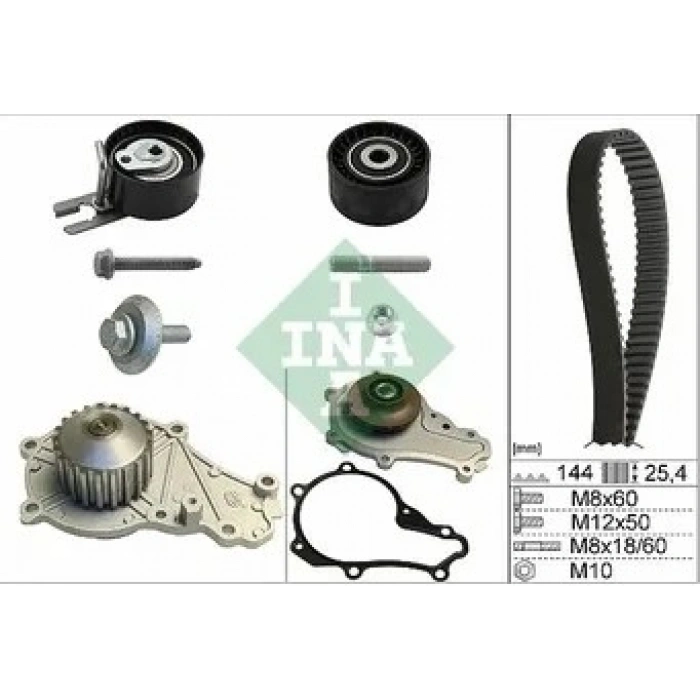 TRİGER SETİ DEVİRDAİMLİ İNA 530023930 FIESTA/C2/C3/NEMO/BIPPER/206/307 1.4 HDI/ TDCI 02-11 T1