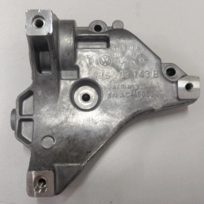 MOTOR KLİMA KOMPRESÖR BRAKETİ ALİMİNYUM TAKOZ ORJİNAL ( TÜM MODELLER )1.4 TSI  BMY - BLG - CAVA - CAVD - CAVE - CAVG T1