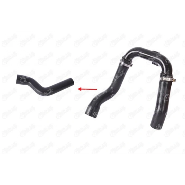 TURBO HORTUMU METAL BORU HARIC ( BUYUK ) LINEA 1,3 MJET 07- 15407 T1