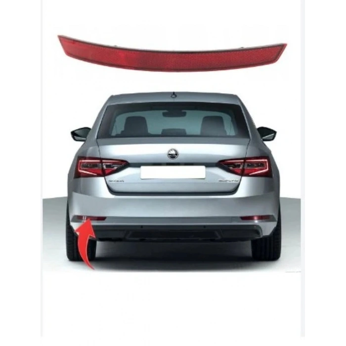 REFLEKTOR ARKA TAMPON SOL SUPERB 2015>> GKL 292006 T1