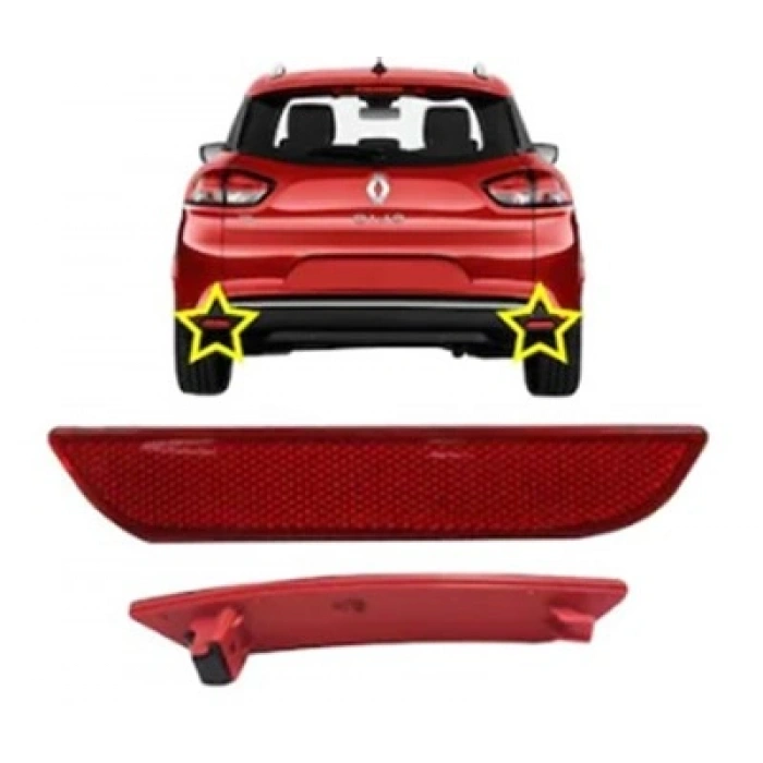REFLEKTOR ARKA TAMPON SAG CLIO IV HB 2012>> GKL 342980 T1
