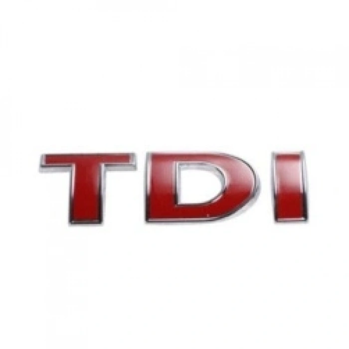 TDİ	(TAMAMI KIRMIZI YAZI) ARKA BAGAJ YAZISI T-5 03<12   PASSAT 01<05 T1