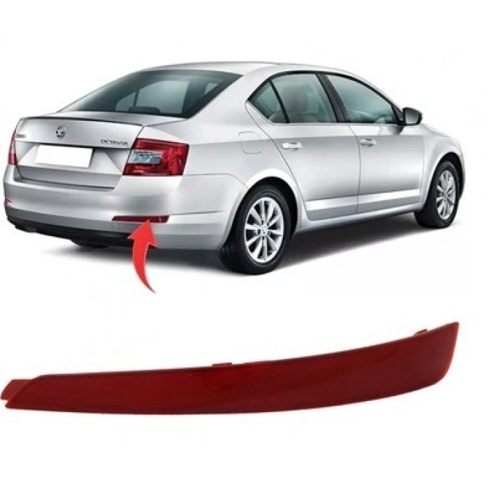 REFLEKTOR ARKA TAMPON SAG OCTAVIA 2013-2017 (GKL) 292009
