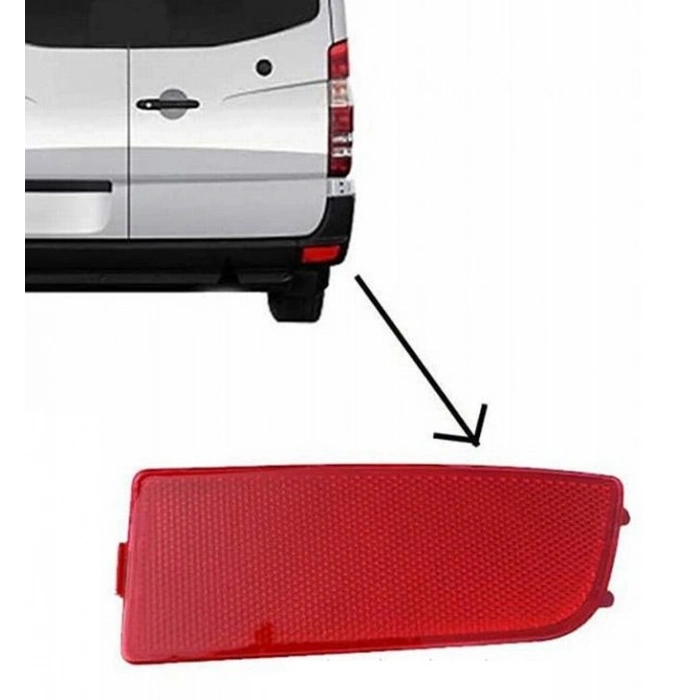 REFLEKTOR ARKA TAMPON SOL CRAFTER/SPRINTER 2006-2016 (GKL) 292049